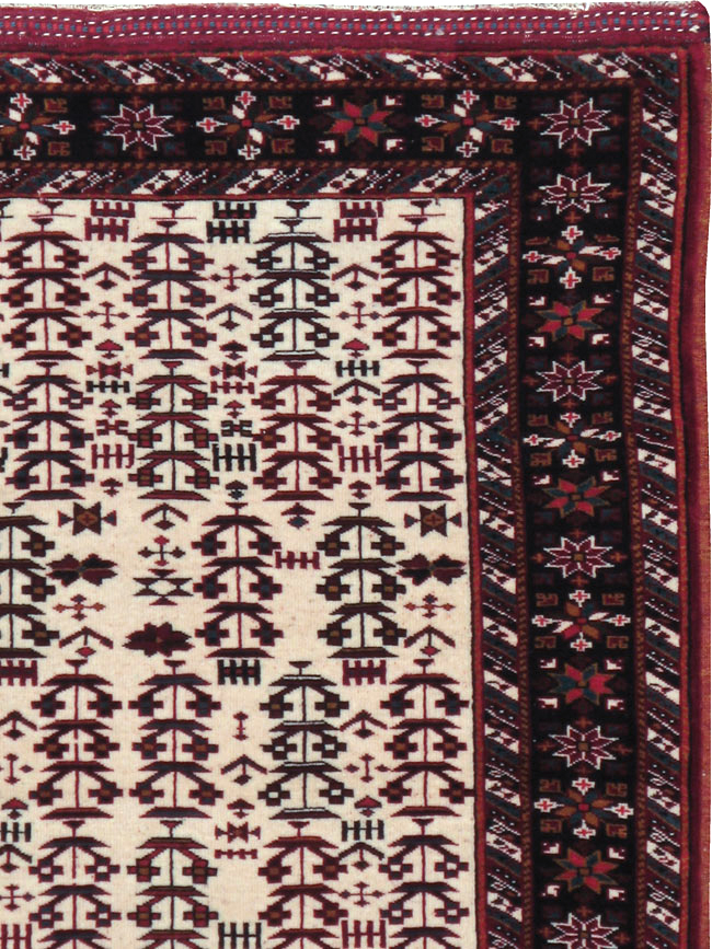 Vintage Persian Qashqai Carpet, No.9616 - Gss