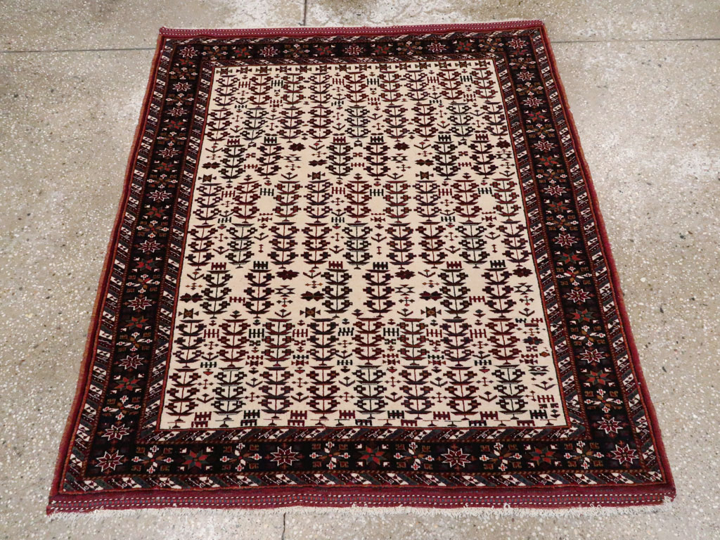 Vintage Persian Qashqai Carpet, No.9616 - Gss