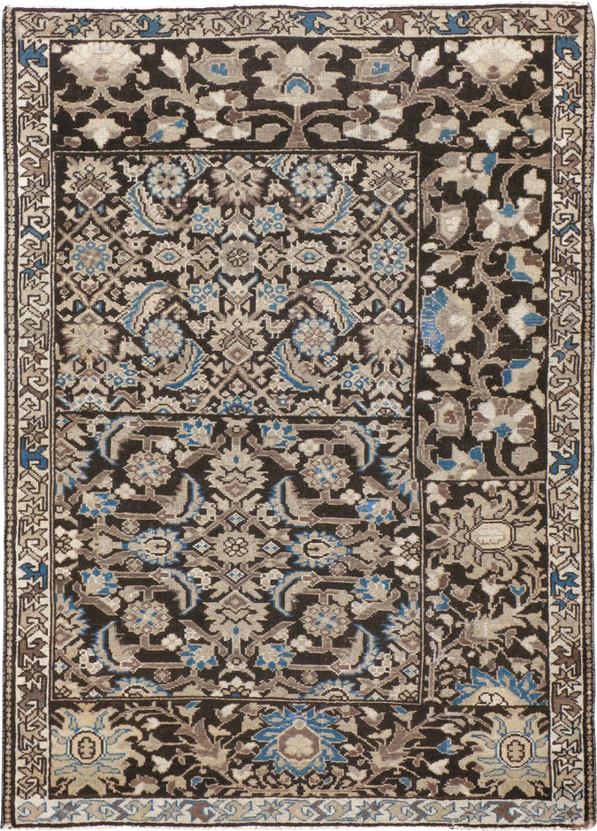 Antique Persian Malayer Sampler Rug, No.9627 - Gss