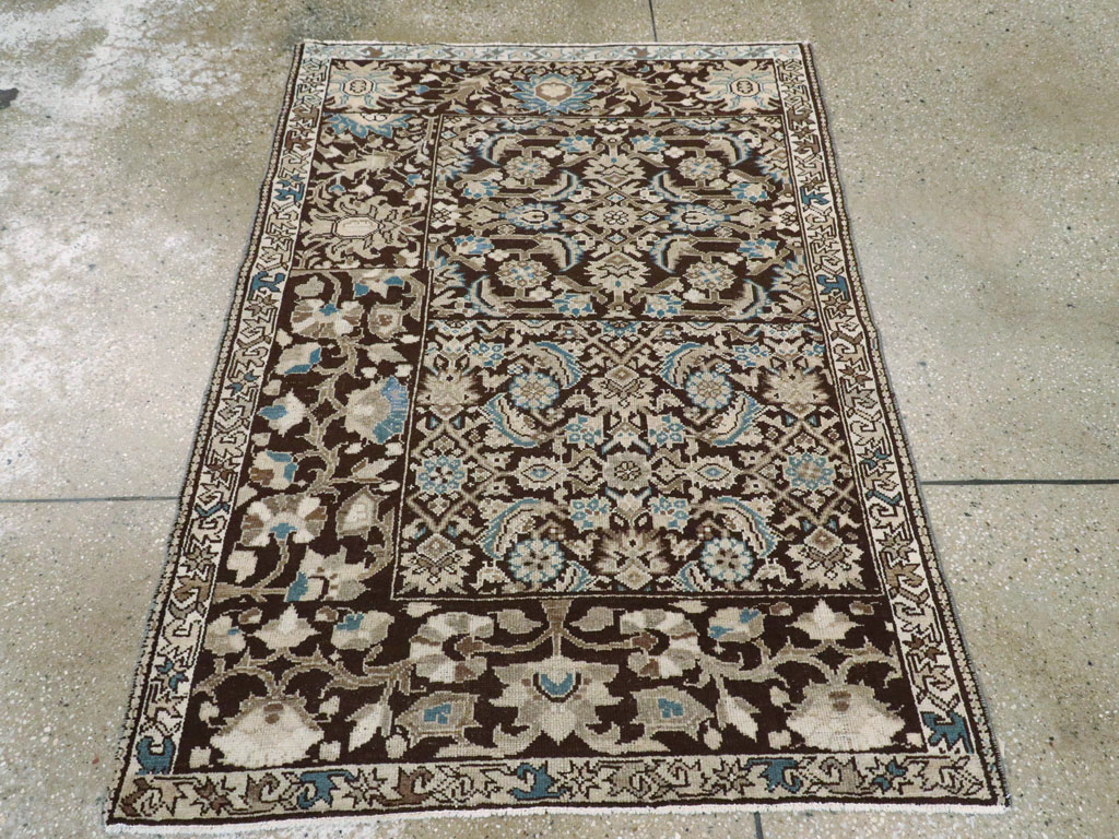Antique Persian Malayer Sampler Rug, No.9627 - Gss