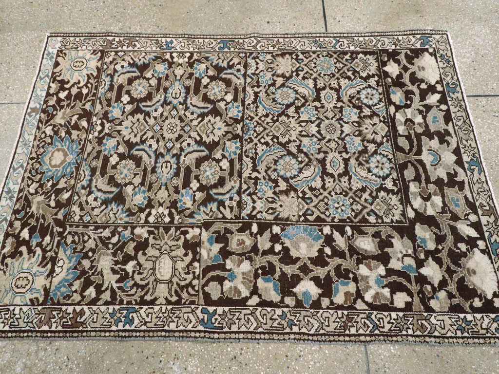 Antique Persian Malayer Sampler Rug, No.9627 - Gss