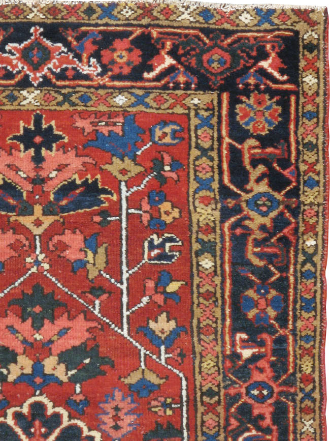 Antique Persian Karajeh Rug, No.9647 - Gss