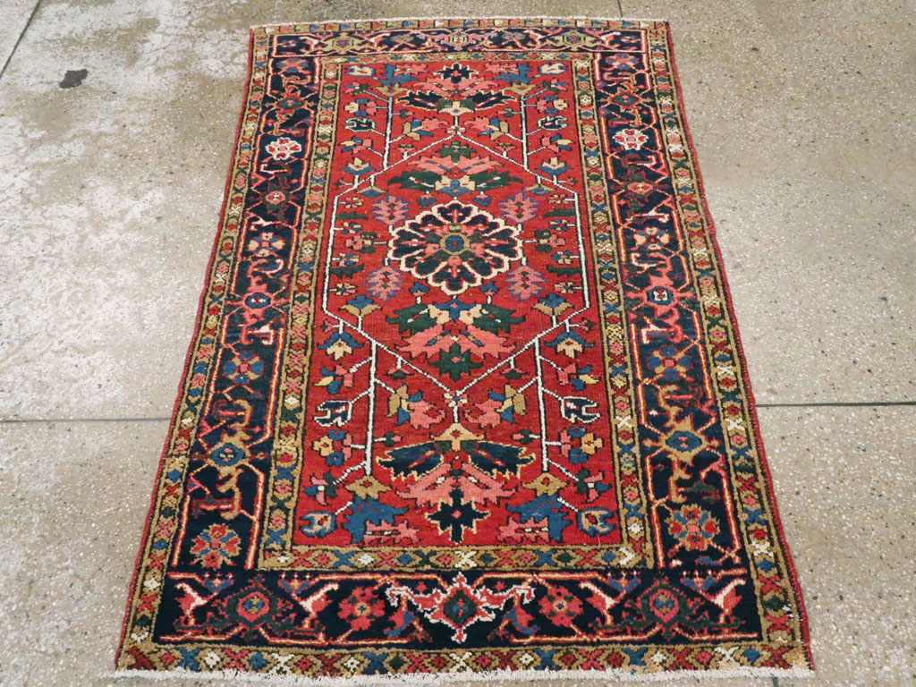 Antique Persian Karajeh Rug, No.9647 - Gss