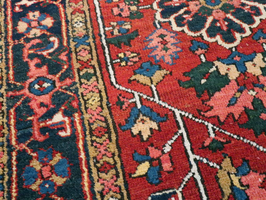 Antique Persian Karajeh Rug, No.9647 - Gss