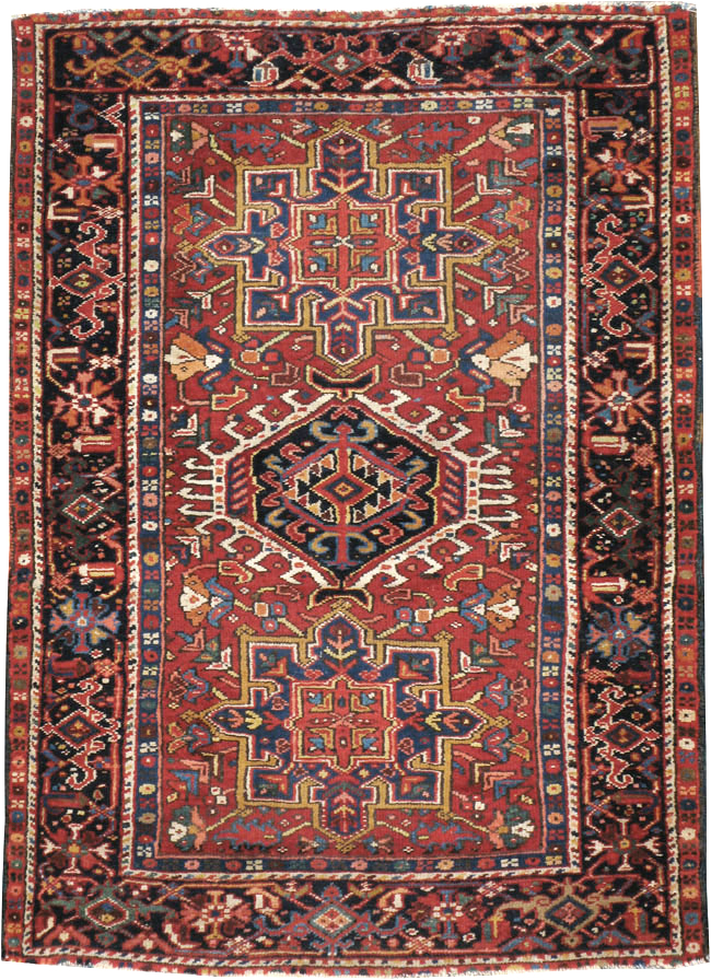 Antique Persian Karajeh Rug, No.9649 - Gss