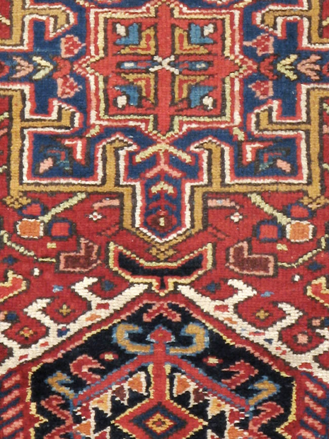 Antique Persian Karajeh Rug, No.9649 - Gss