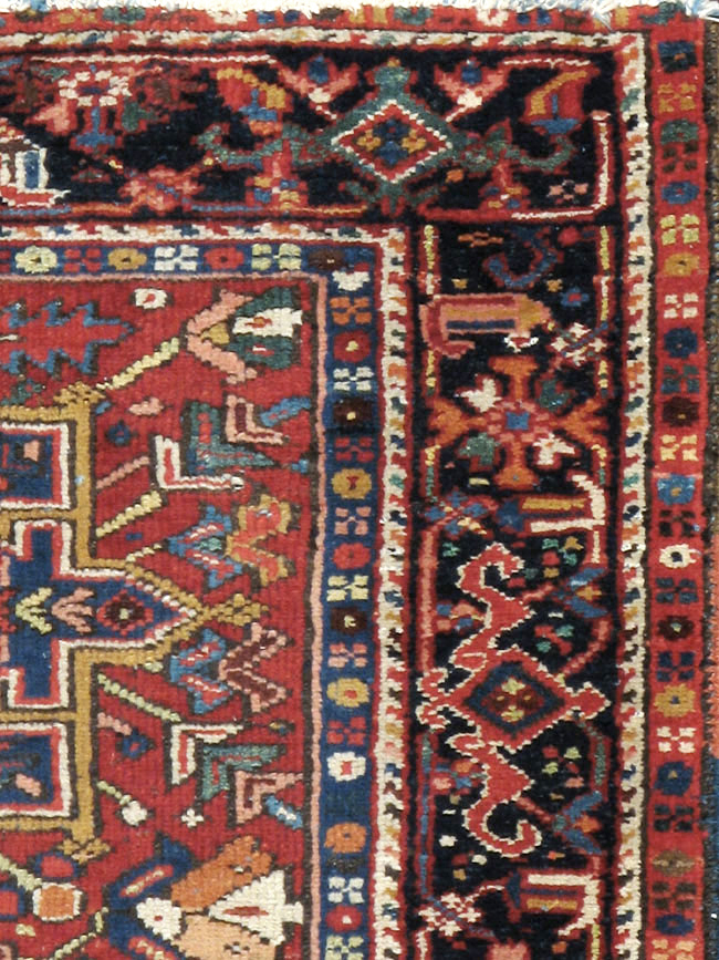 Antique Persian Karajeh Rug, No.9649 - Gss