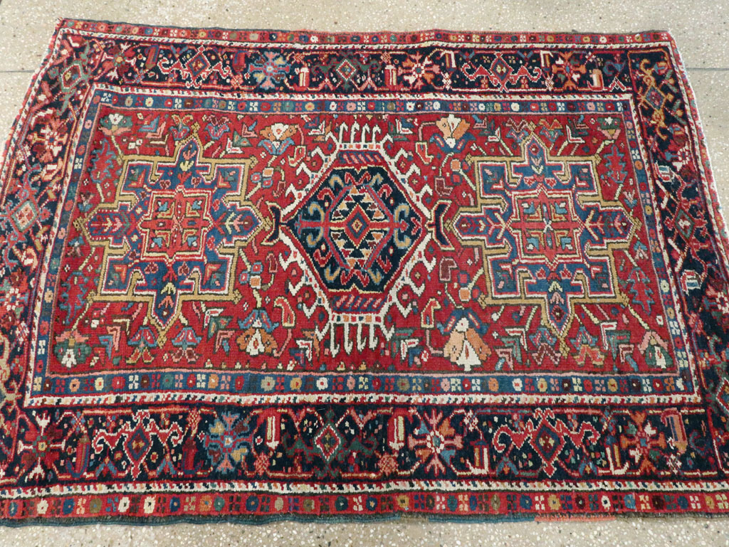Antique Persian Karajeh Rug, No.9649 - Gss