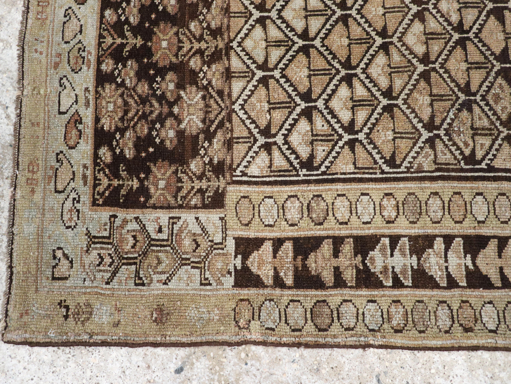 Antique Persian Kurdish Rug, No.9656 - Gss