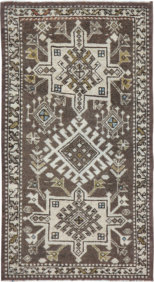 Antique Persian Karajeh Rug, No.9662 - Gss
