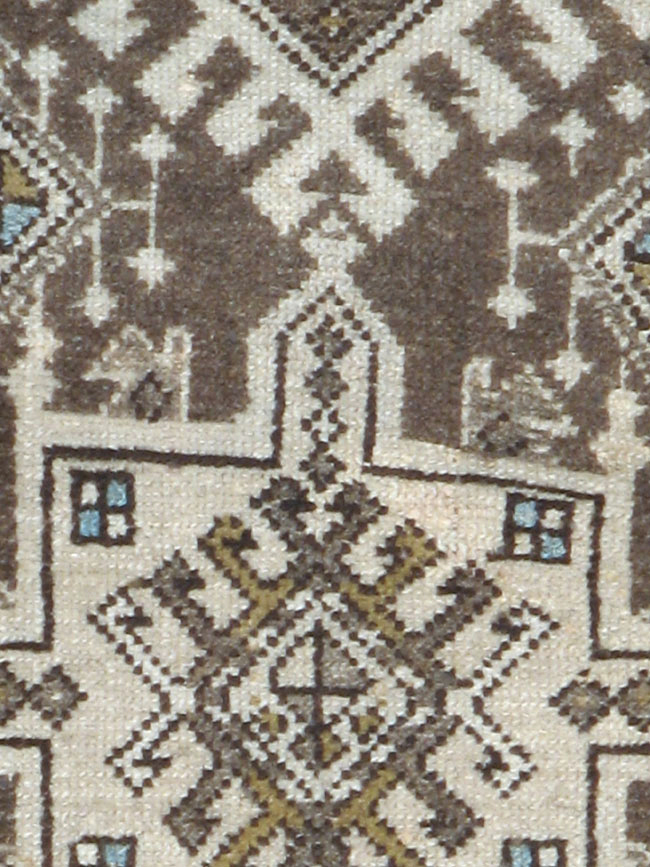 Antique Persian Karajeh Rug, No.9662 - Gss