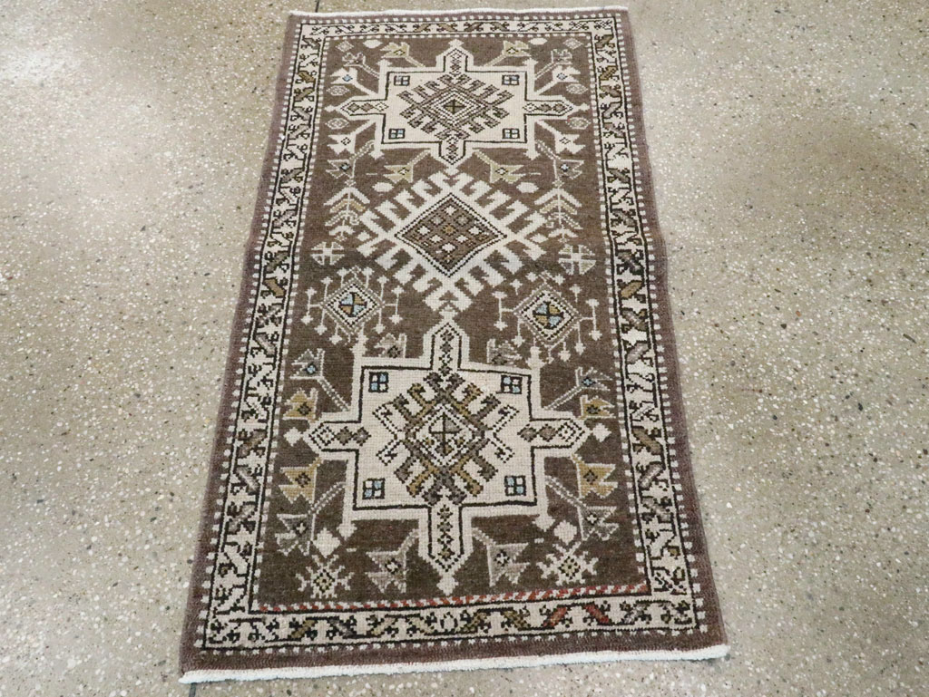 Antique Persian Karajeh Rug, No.9662 - Gss