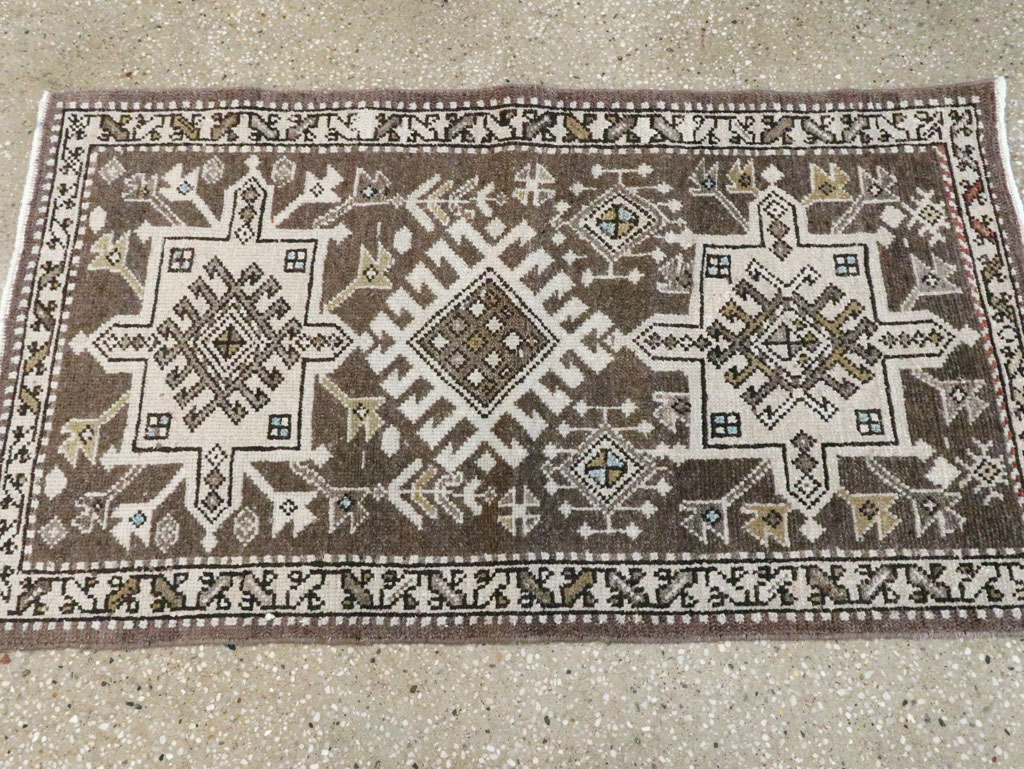 Antique Persian Karajeh Rug, No.9662 - Gss