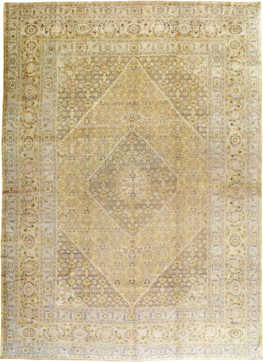 Antique Persian Tabriz Carpet, No.9669 - Gss