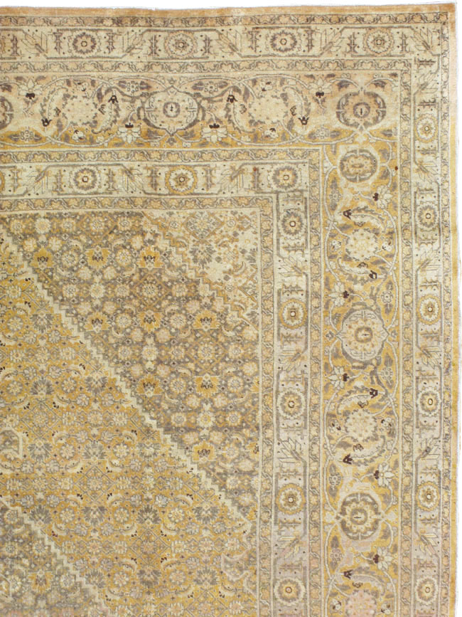 Antique Persian Tabriz Carpet, No.9669 - Gss