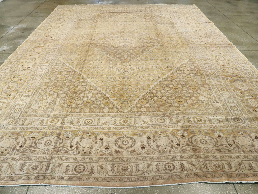 Antique Persian Tabriz Carpet, No.9669 - Gss