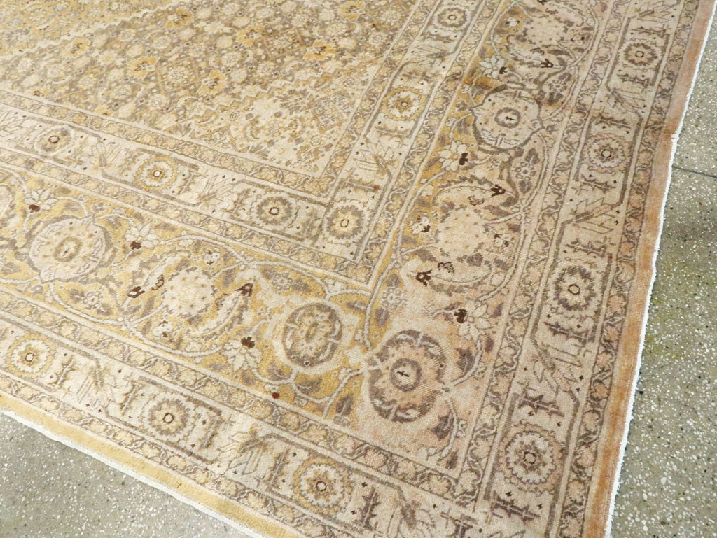 Antique Persian Tabriz Carpet, No.9669 - Gss