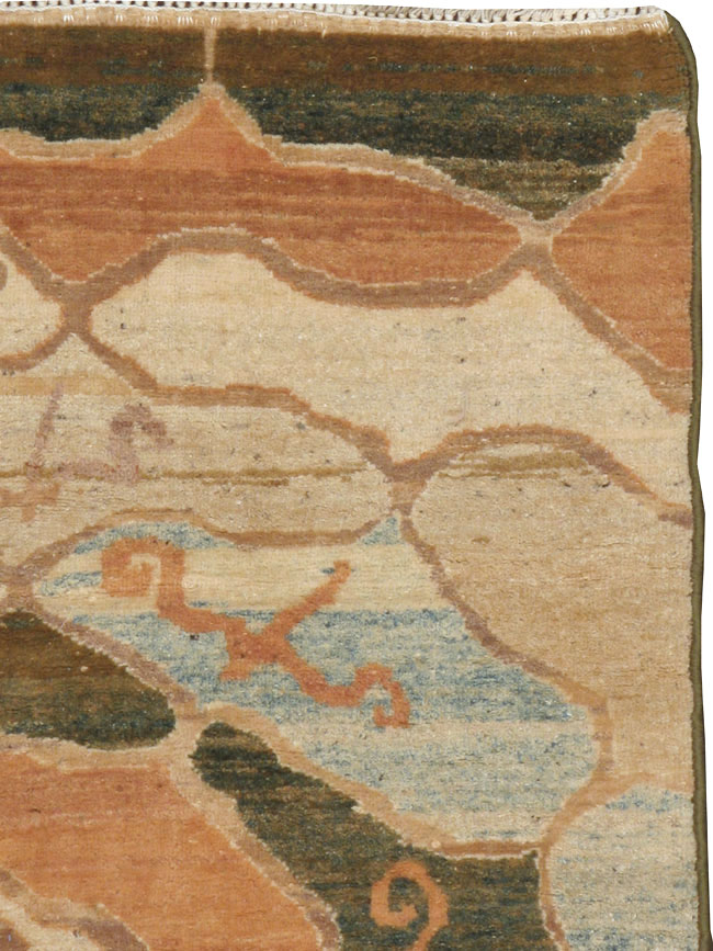 Vintage Indian Lahore Rug, No.9725 - Gss