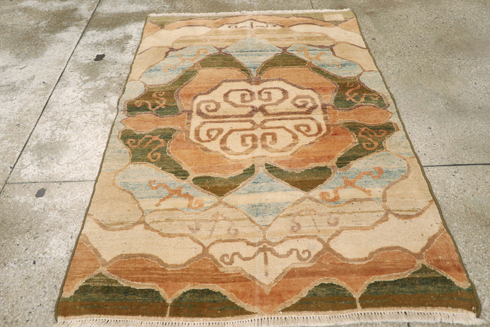 Vintage Indian Lahore Rug, No.9725 - Gss