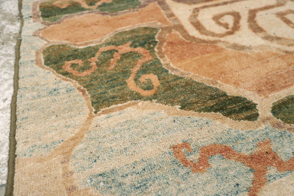 Vintage Indian Lahore Rug, No.9725 - Gss