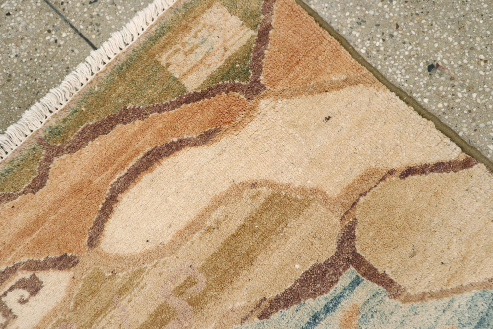 Vintage Indian Lahore Rug, No.9725 - Gss