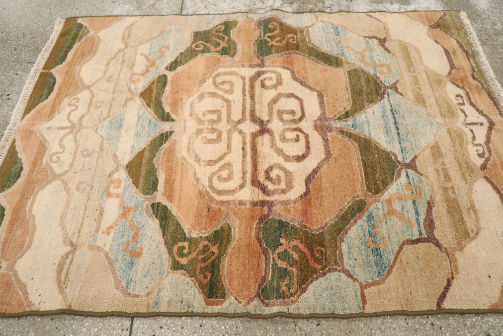 Vintage Indian Lahore Rug, No.9725 - Gss