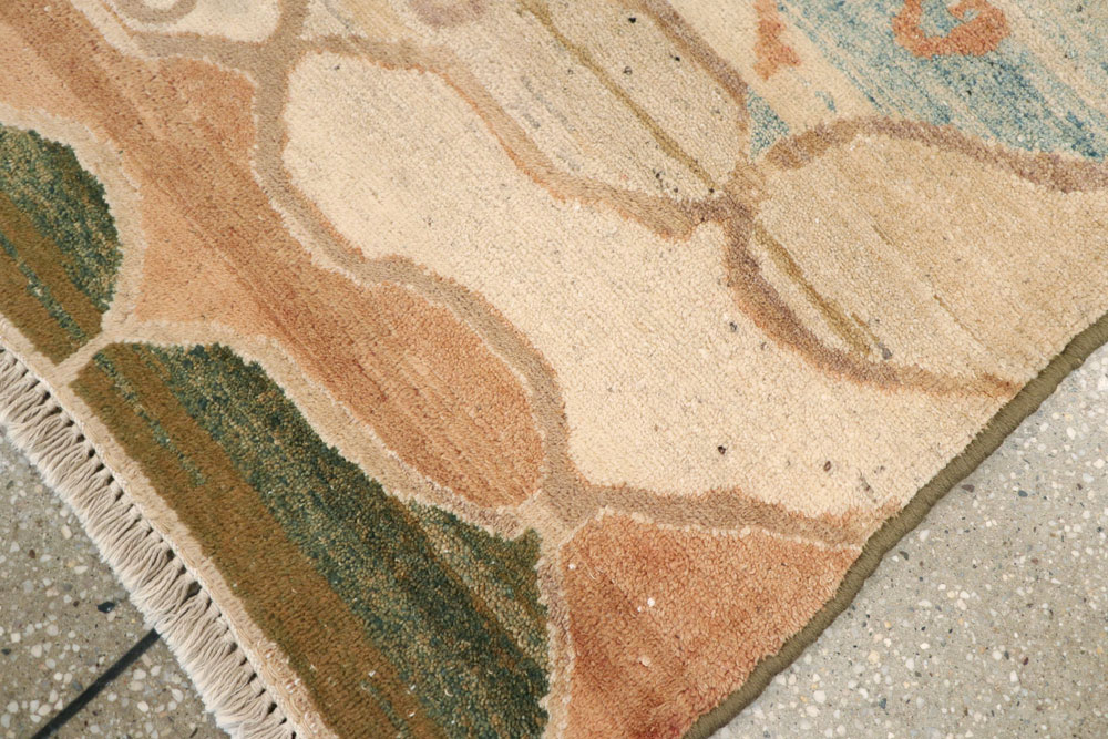 Vintage Indian Lahore Rug, No.9725 - Gss