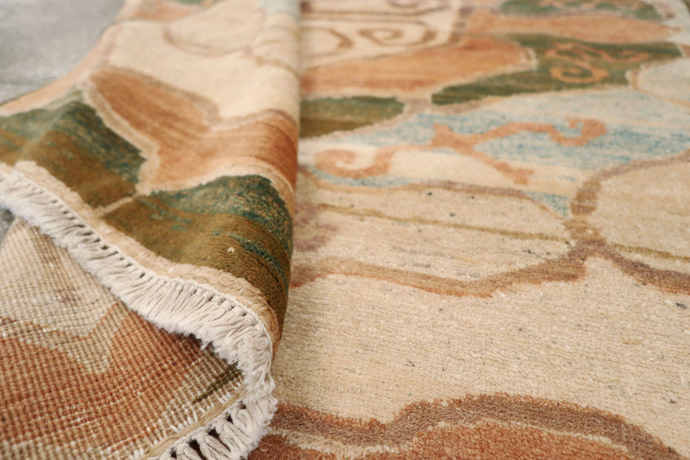 Vintage Indian Lahore Rug, No.9725 - Gss