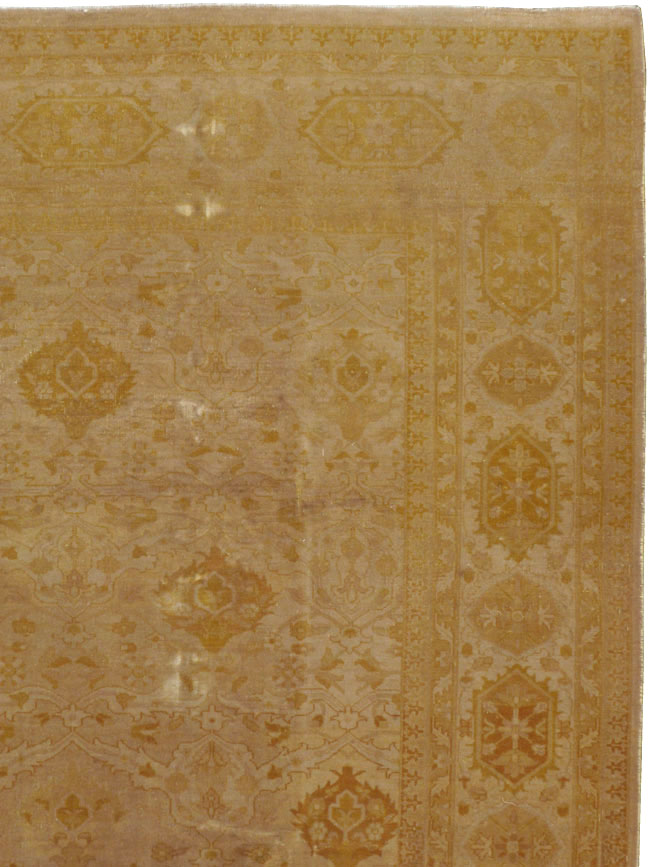 Antique Indian Lahore Square Carpet, No.9726 - Gss
