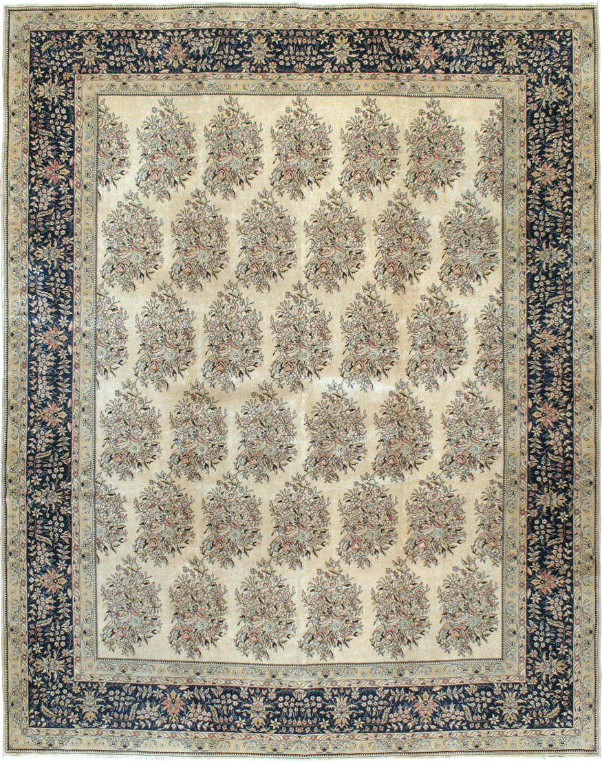 Semi-Antique Tabriz Carpet, No.9735 - Gss