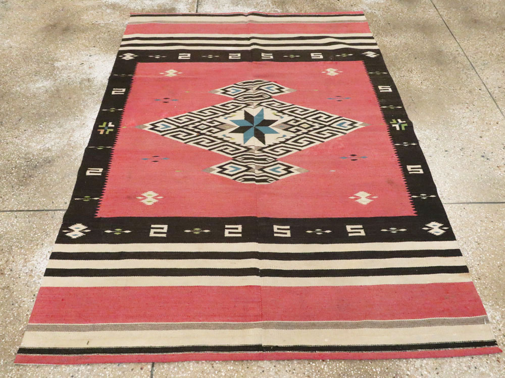 Vintage Navajo Kilim, No.9778 - Gss