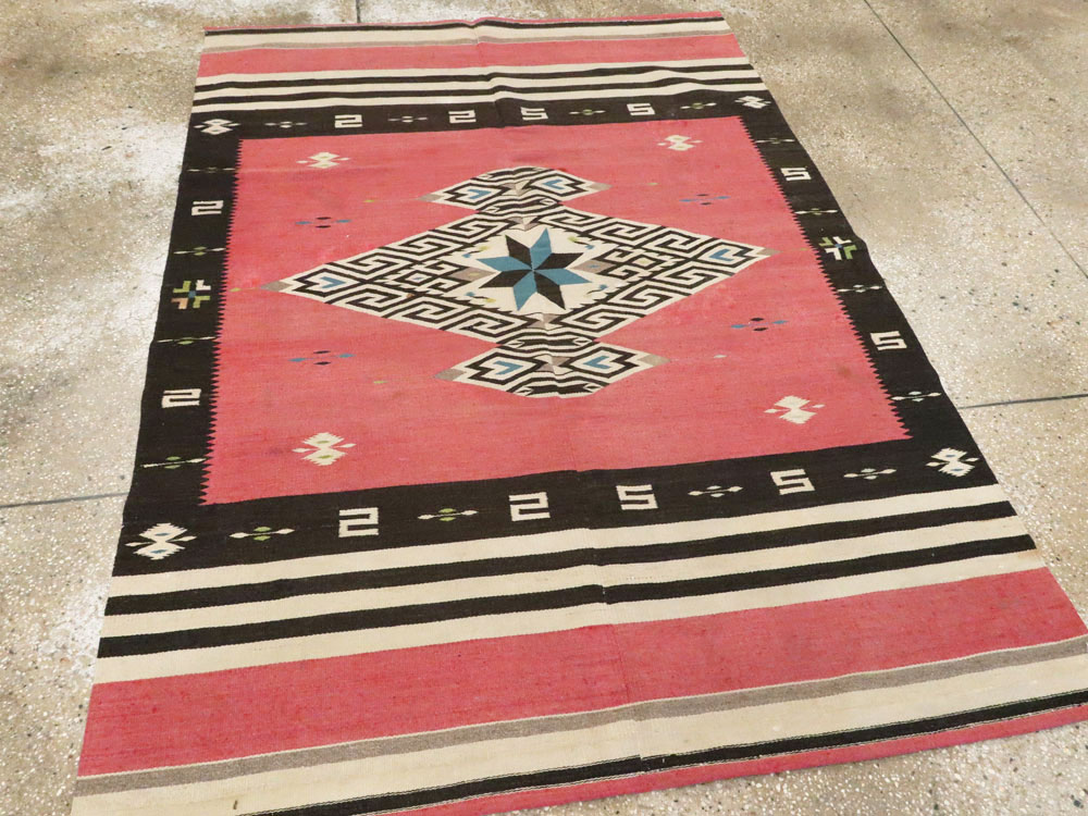 Vintage Navajo Kilim, No.9778 - Gss