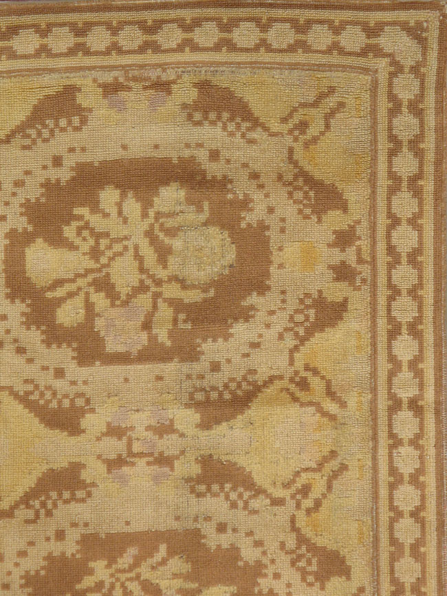 Vintage Portuguese Needlepoint Rug, No.9826 - Gss