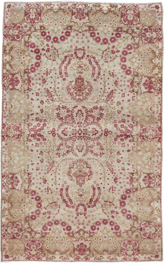 Antique Persian Lavar Kerman Rug, No.9830 - Gss