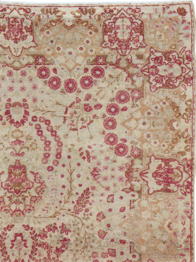 Antique Persian Lavar Kerman Rug, No.9830 - Gss