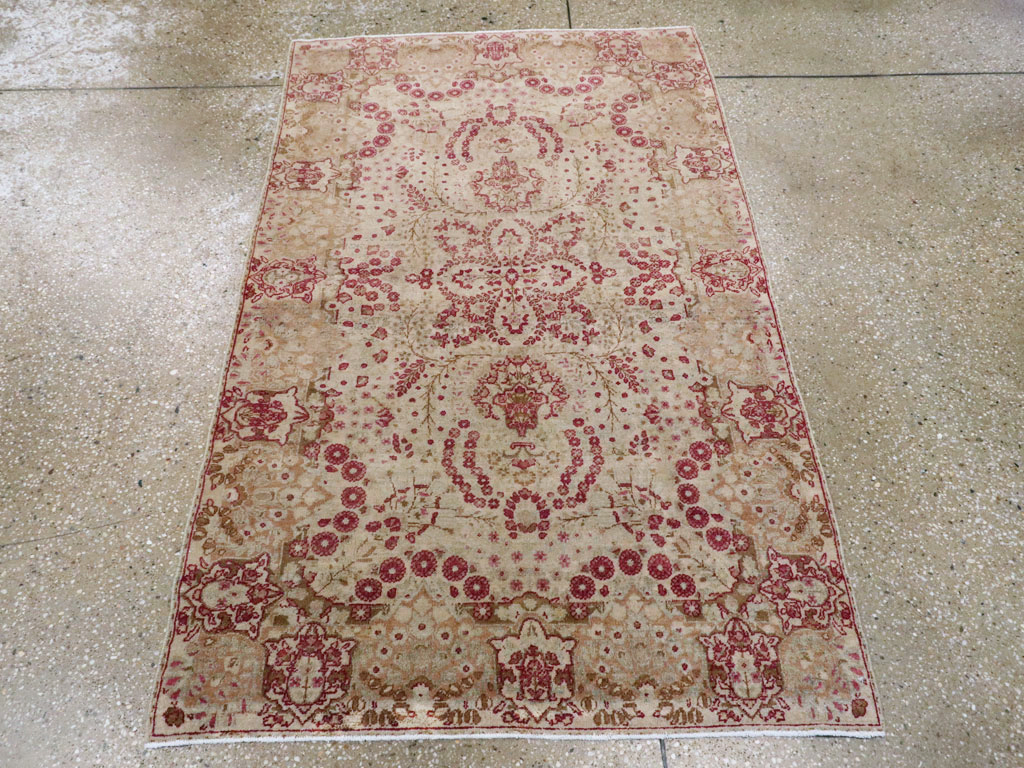 Antique Persian Lavar Kerman Rug, No.9830 - Gss
