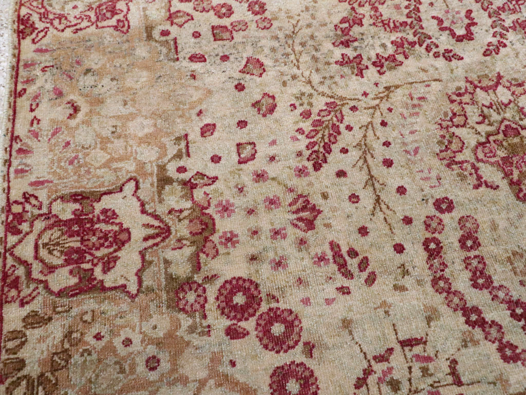 Antique Persian Lavar Kerman Rug, No.9830 - Gss