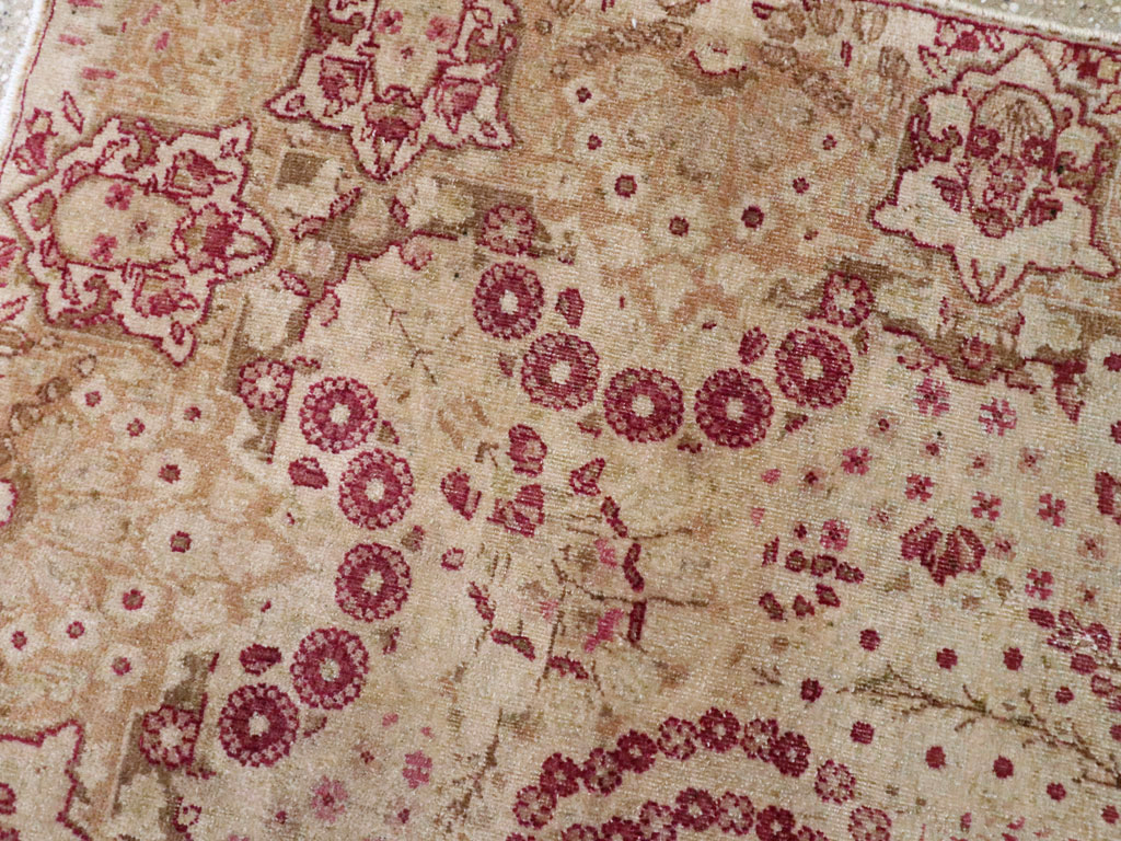 Antique Persian Lavar Kerman Rug, No.9830 - Gss