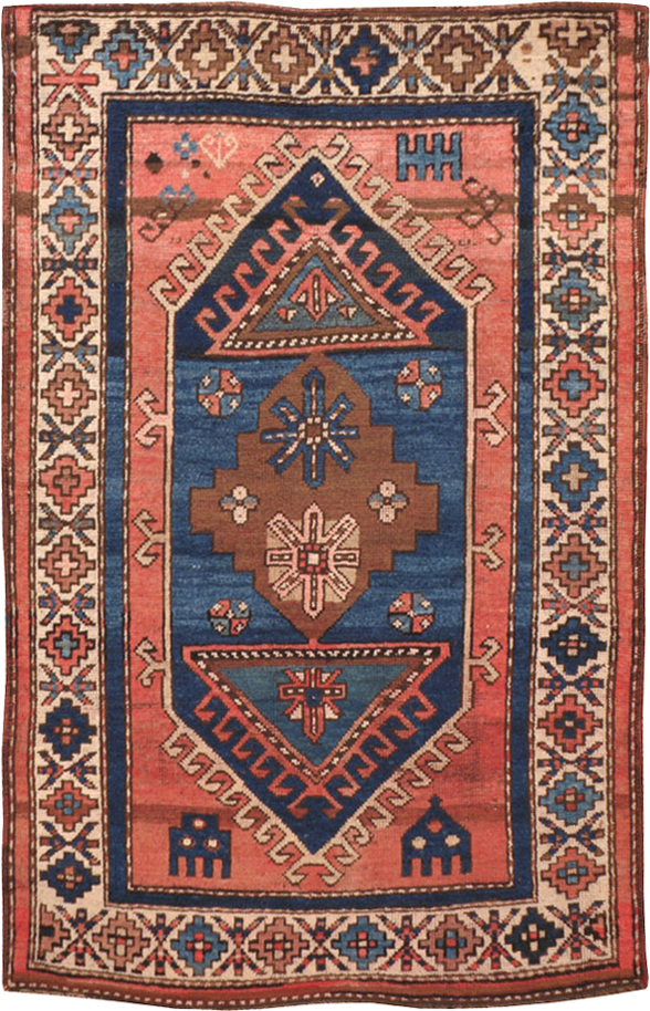 Antique Turkish Anatolian Rug, No.9831 - Gss