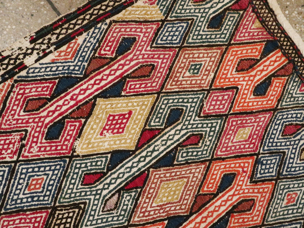 Vintage Caucasian Verneh Flatweave Kilim, No.9847 - Gss