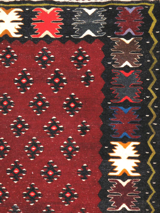 Vintage Anatolian Kilim, No.9849 - Gss
