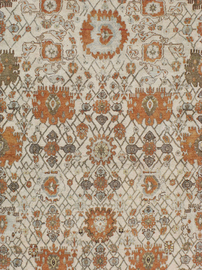 Antique Persian Bibikabad Carpet, No.9877 - Gss