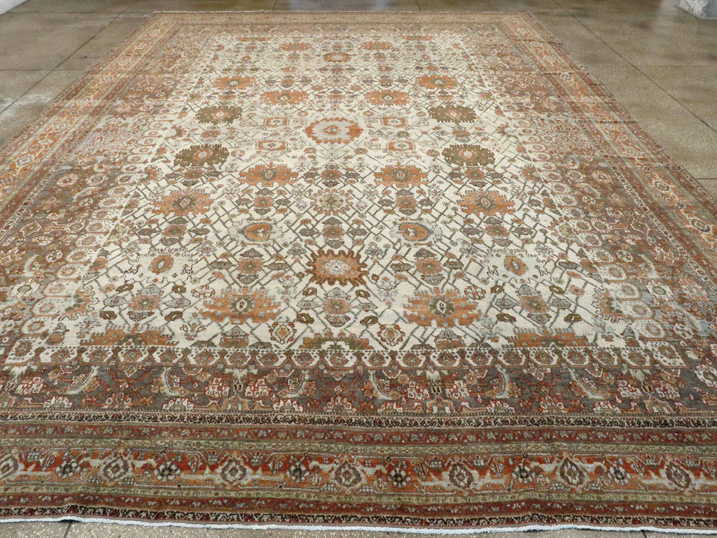 Antique Persian Bibikabad Carpet, No.9877 - Gss