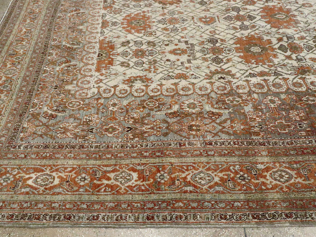 Antique Persian Bibikabad Carpet, No.9877 - Gss