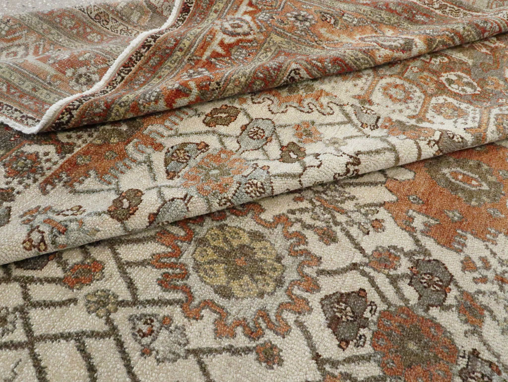 Antique Persian Bibikabad Carpet, No.9877 - Gss