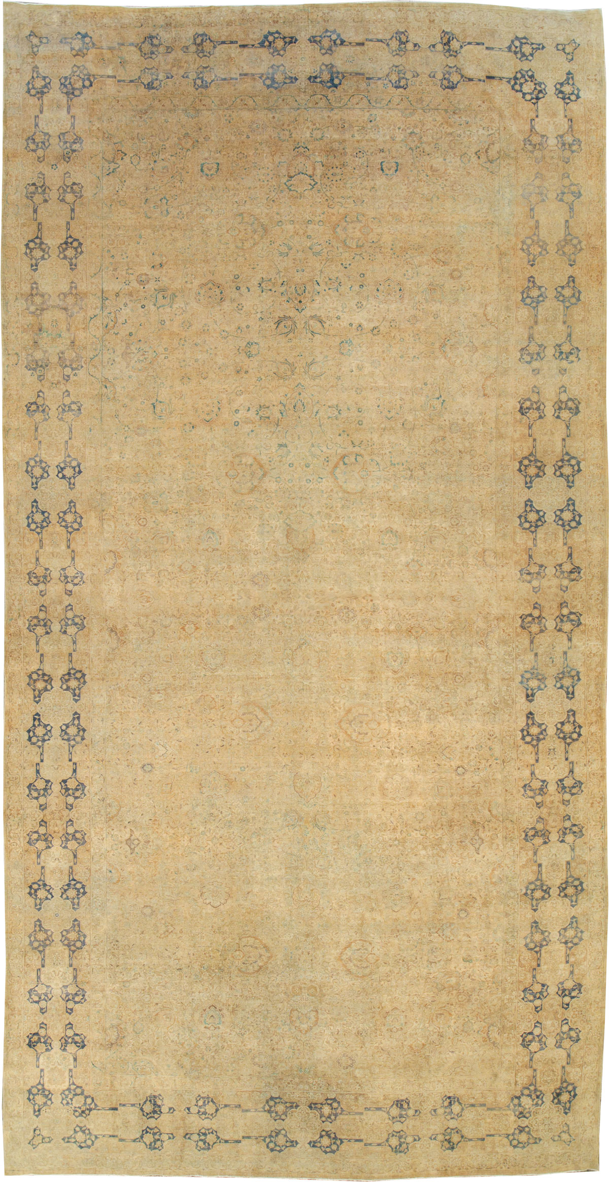 Antique Persian Lavar Kerman Carpet, No.9905 - Gss