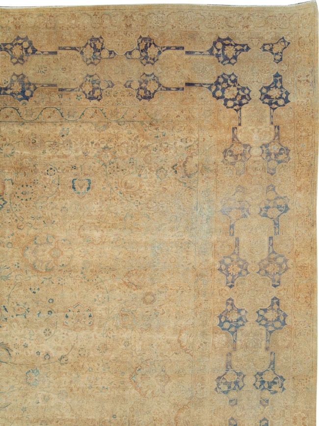 Antique Persian Lavar Kerman Carpet, No.9905 - Gss