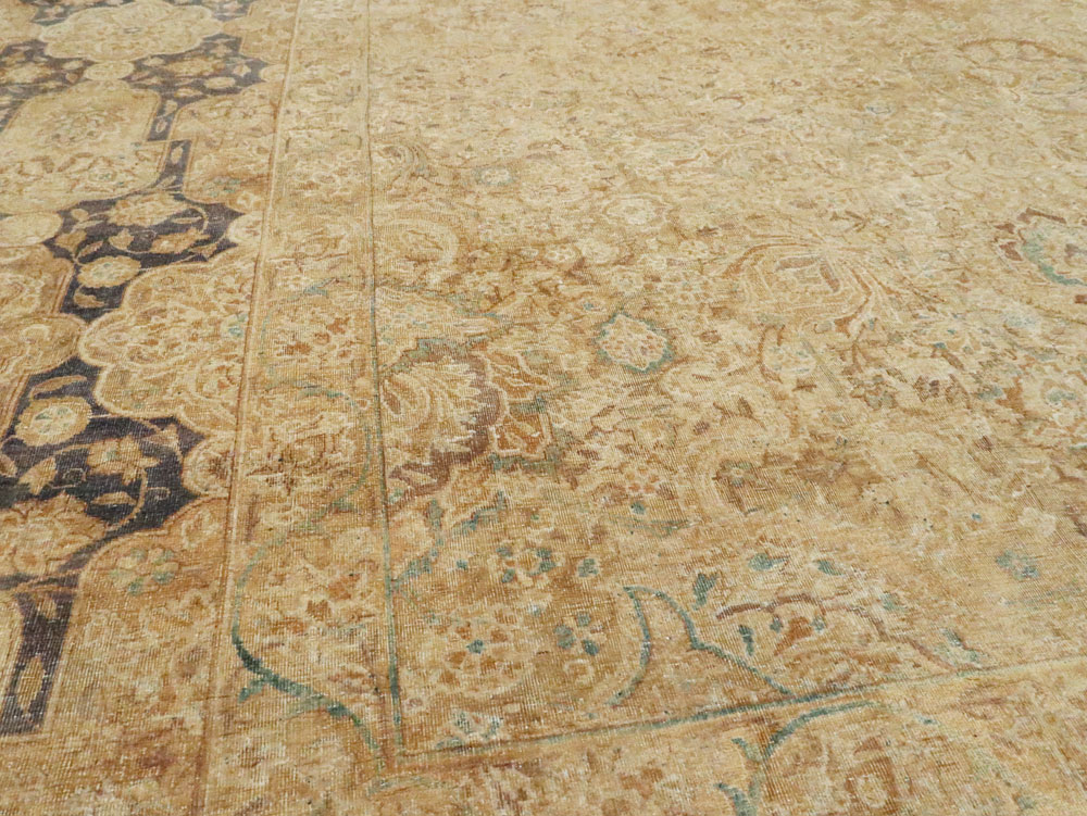 Antique Persian Lavar Kerman Carpet, No.9905 - Gss