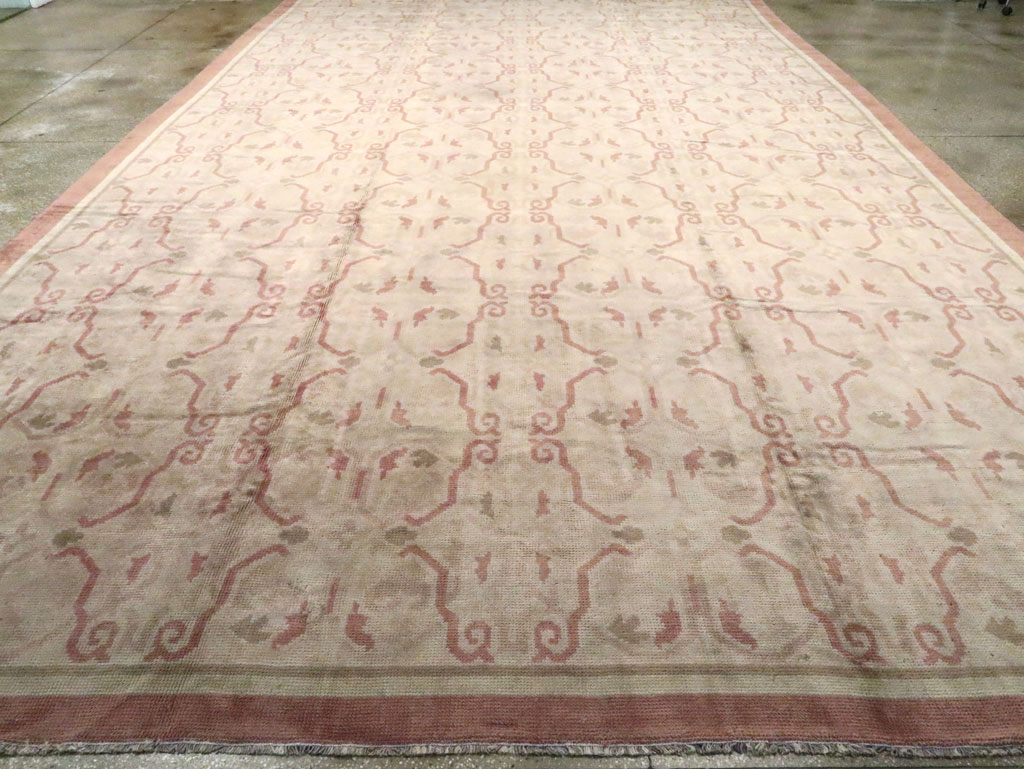 Antique European Continental Carpet, No.9919 - Gss