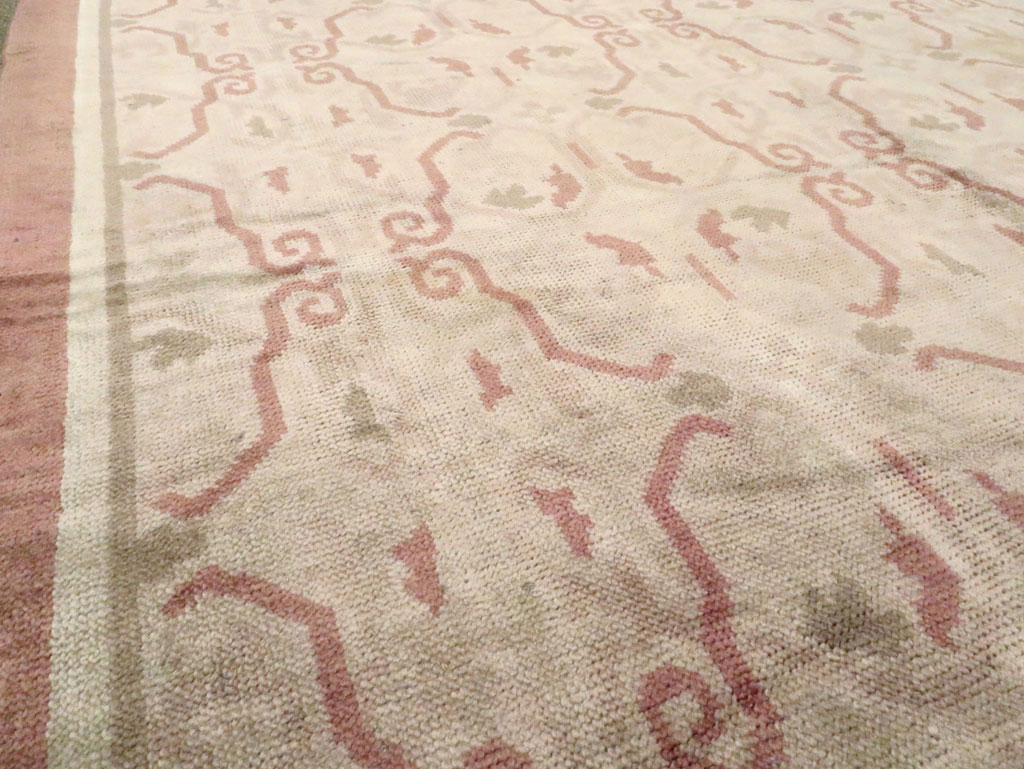 Antique European Continental Carpet, No.9919 - Gss